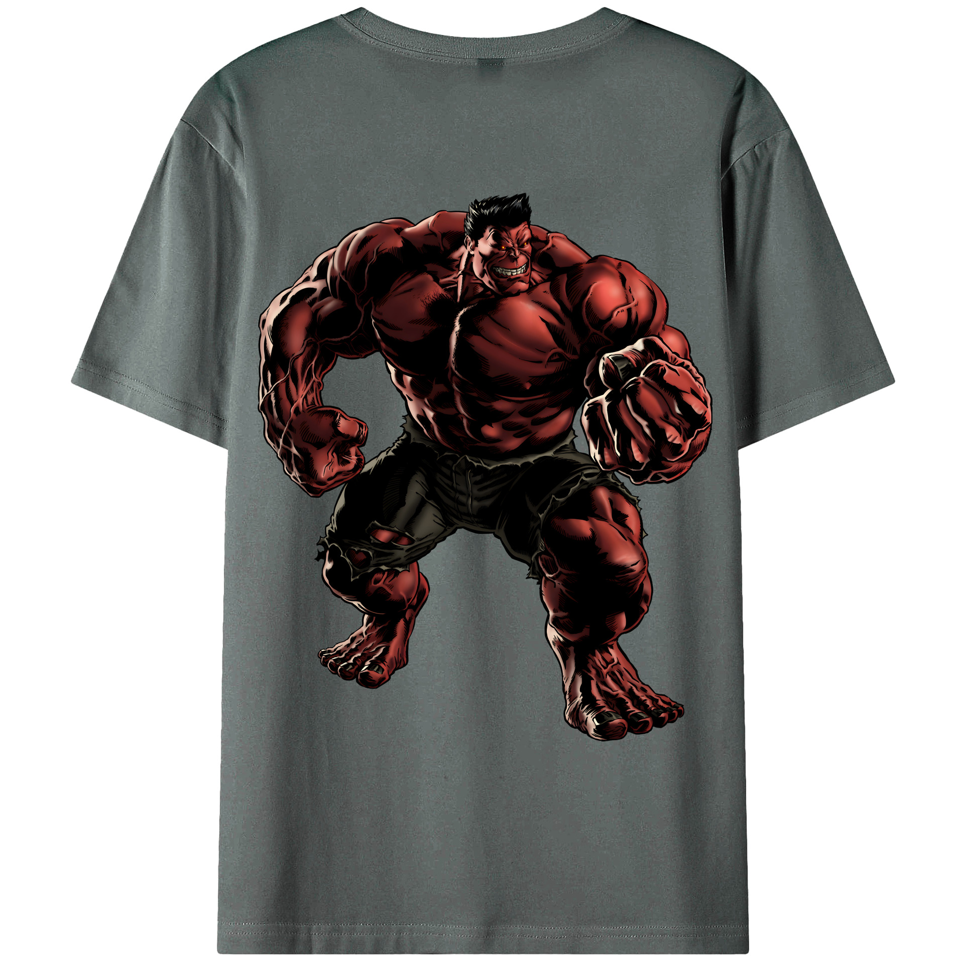 （画像用） アベンジャーズ The Avengers 綿100％ メンズ半袖Tシャツ（バックプリント） 通気性
